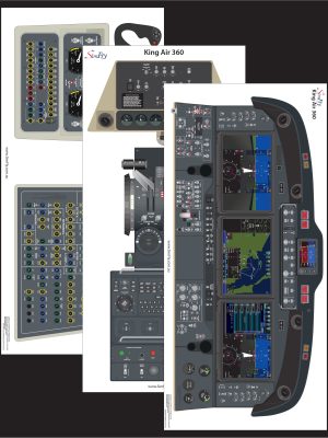 Beechcraft King Air 360 cockpit